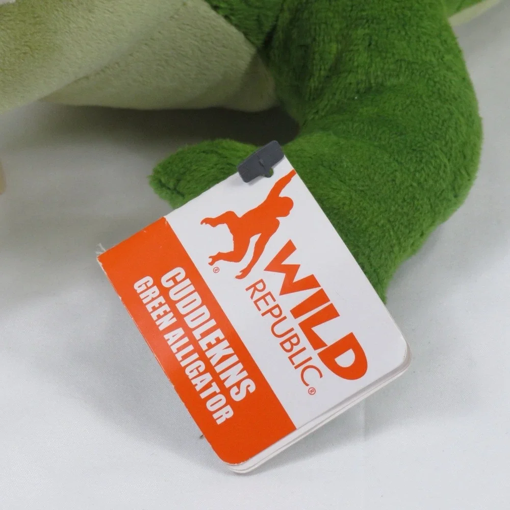 Wild Republic Cuddlekins‎ Green Alligator Crocodile Plush 23